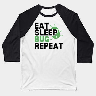 Eat Sleep Code Repeat Funny Developer Baseball T-Shirt